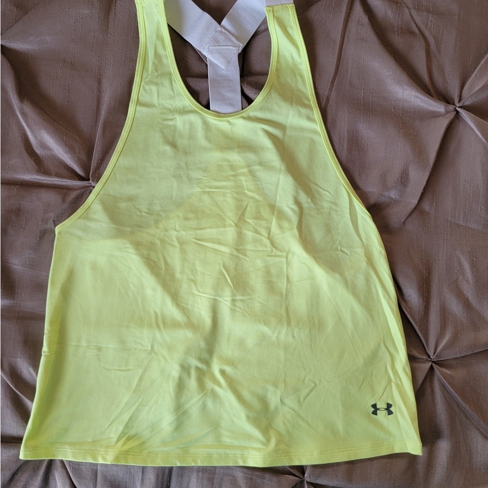Under Armour Women's Yellow Tank Top